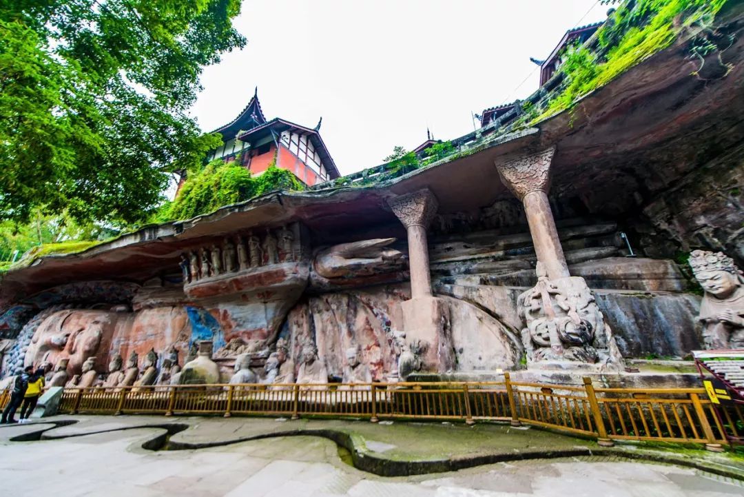 培训现场教学-重庆大足石刻